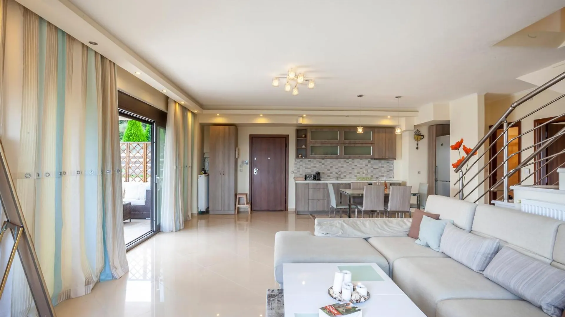 Perfect View Villa Deny With 6 Bedrooms And Heated Pool Hanioti