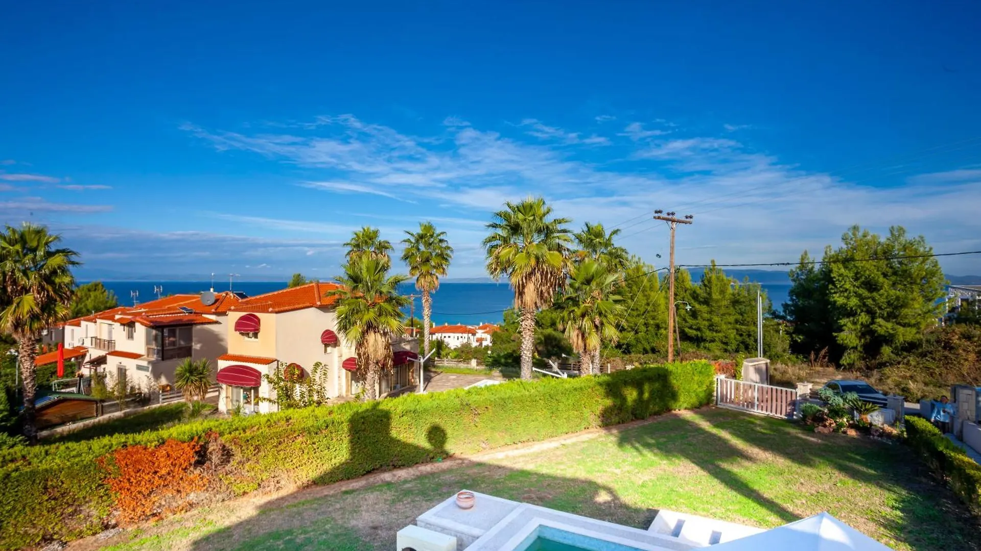 Perfect View Villa Deny With 6 Bedrooms And Heated Pool Hanioti