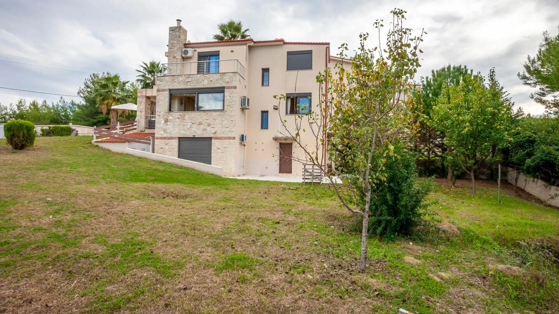 Perfect View Villa Deny With 6 Bedrooms And Heated Pool Hanioti