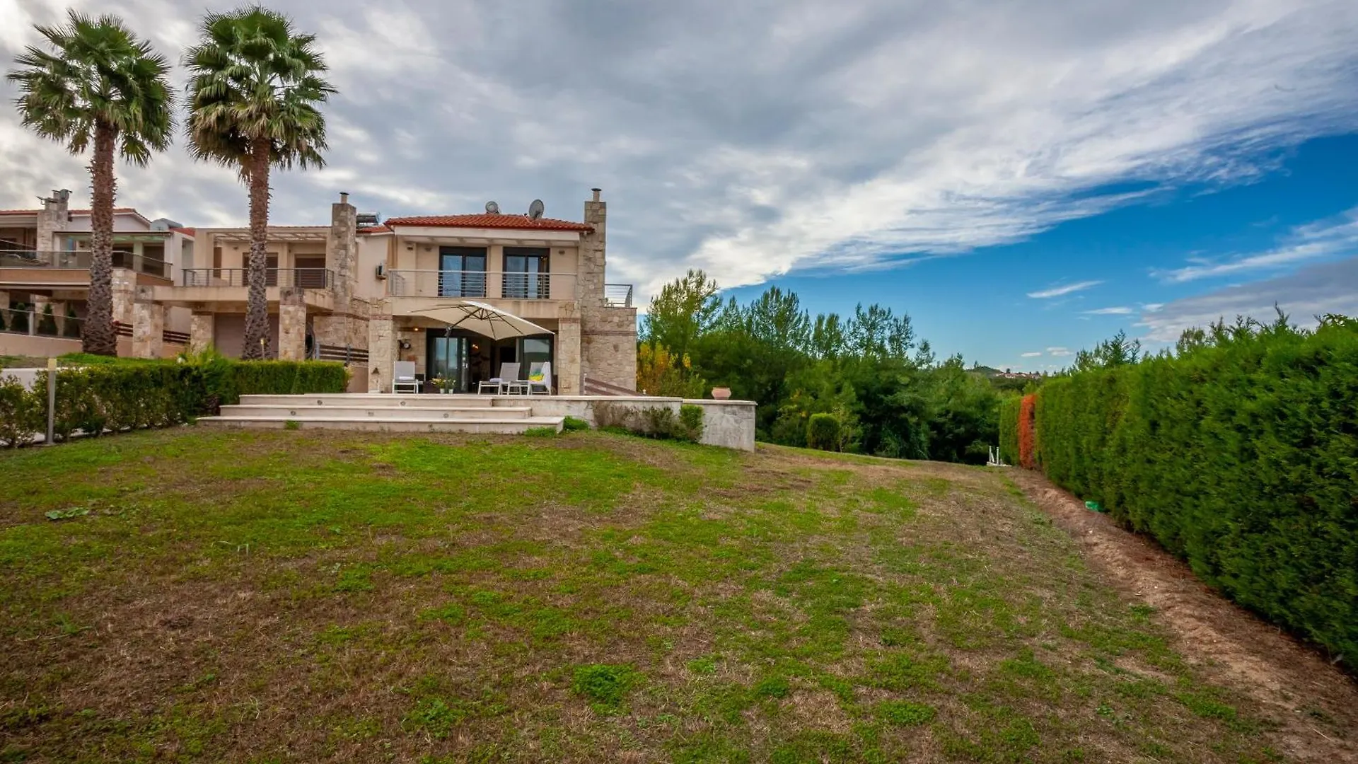 Perfect View Villa Deny With 6 Bedrooms And Heated Pool Hanioti Greece