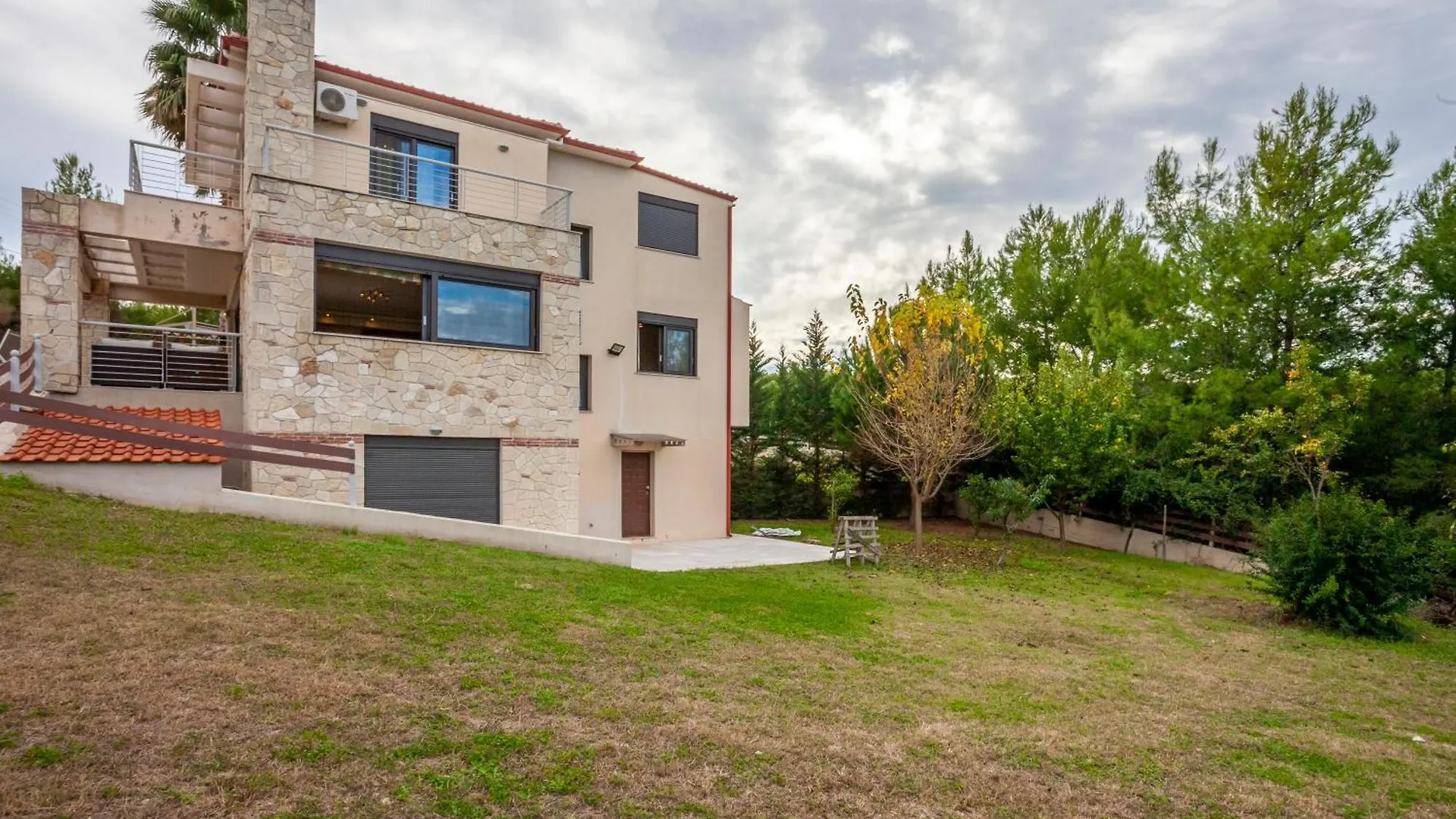 Perfect View Villa Deny With 6 Bedrooms And Heated Pool Hanioti 0*,  Greece
