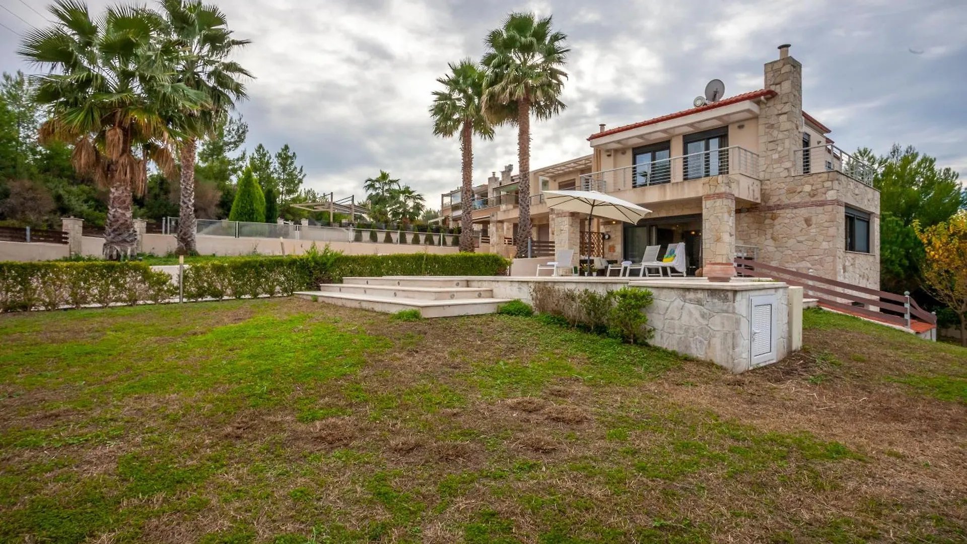 Perfect View Villa Deny With 6 Bedrooms And Heated Pool Hanioti