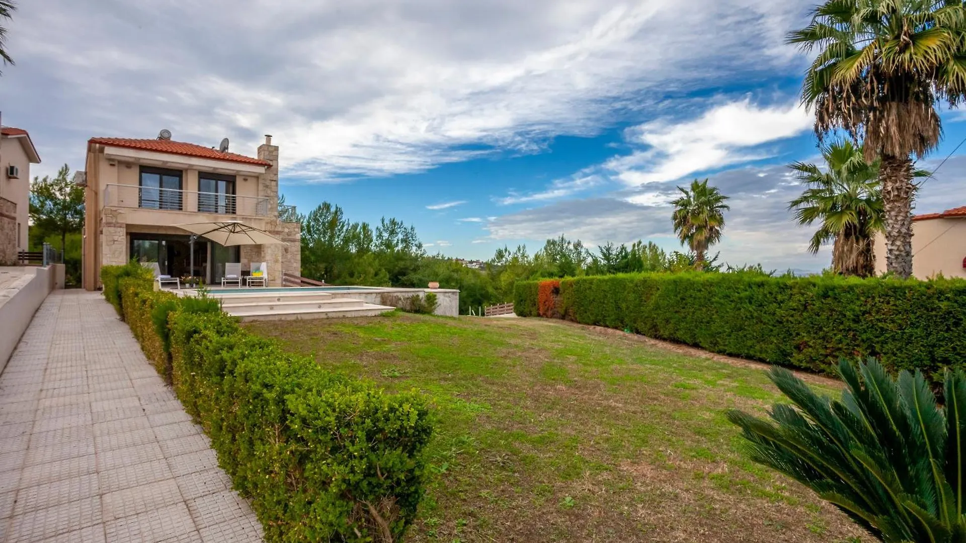 Perfect View Villa Deny With 6 Bedrooms And Heated Pool Hanioti Greece